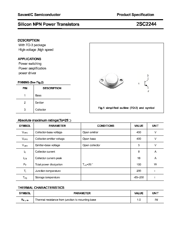 2SC2244_4718442.PDF Datasheet