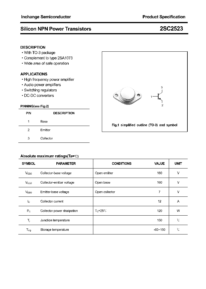 2SC2523_4368117.PDF Datasheet