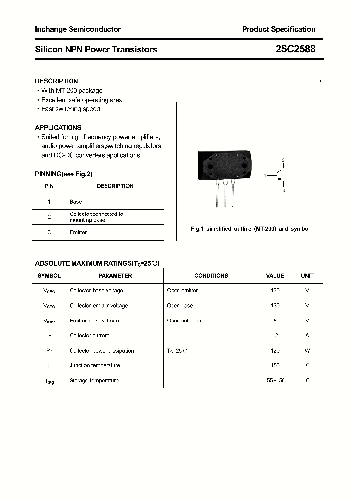 2SC2588_4390271.PDF Datasheet