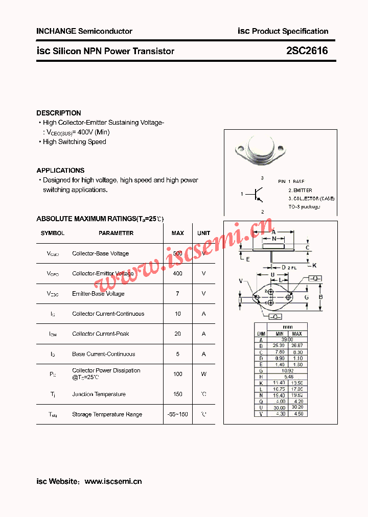 2SC2616_4771309.PDF Datasheet