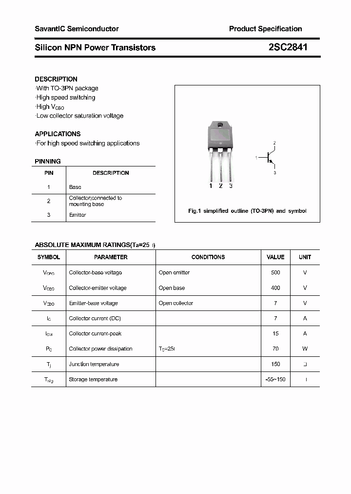 2SC2841_4464952.PDF Datasheet