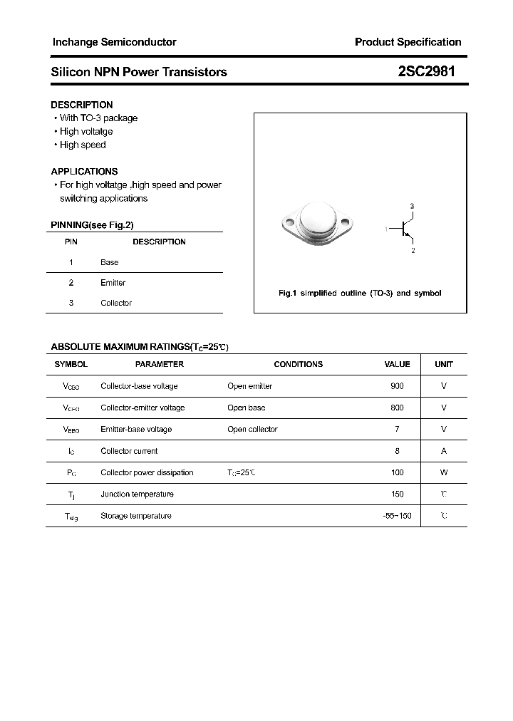 2SC2981_4349330.PDF Datasheet