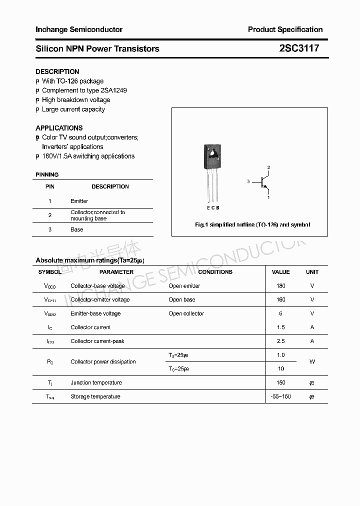 2SC3117_4336526.PDF Datasheet