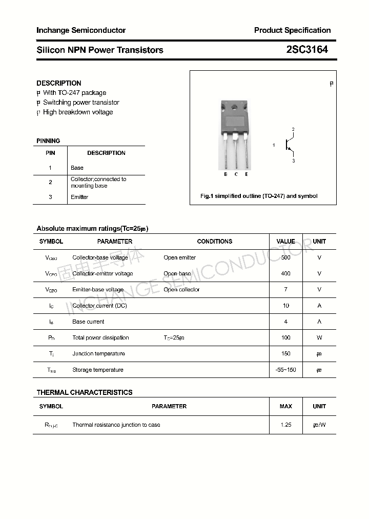 2SC3164_4366854.PDF Datasheet