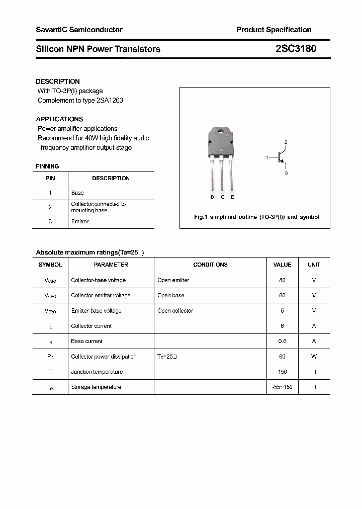 2SC3180_4377920.PDF Datasheet