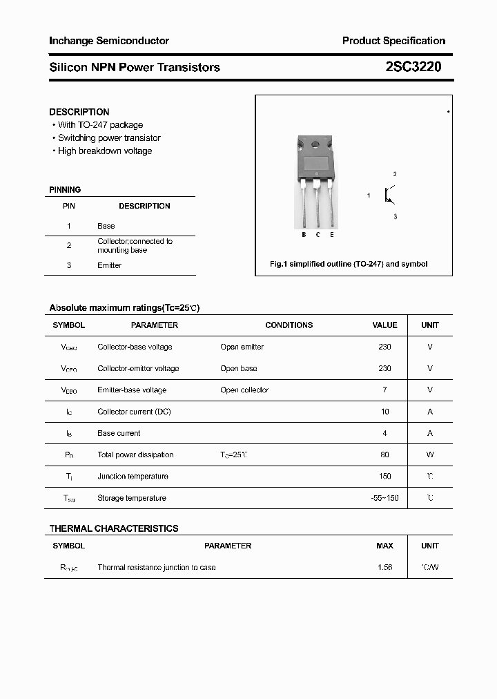 2SC3220_4353236.PDF Datasheet