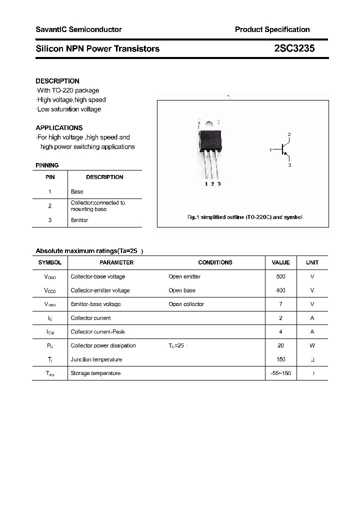 2SC3235_4872239.PDF Datasheet