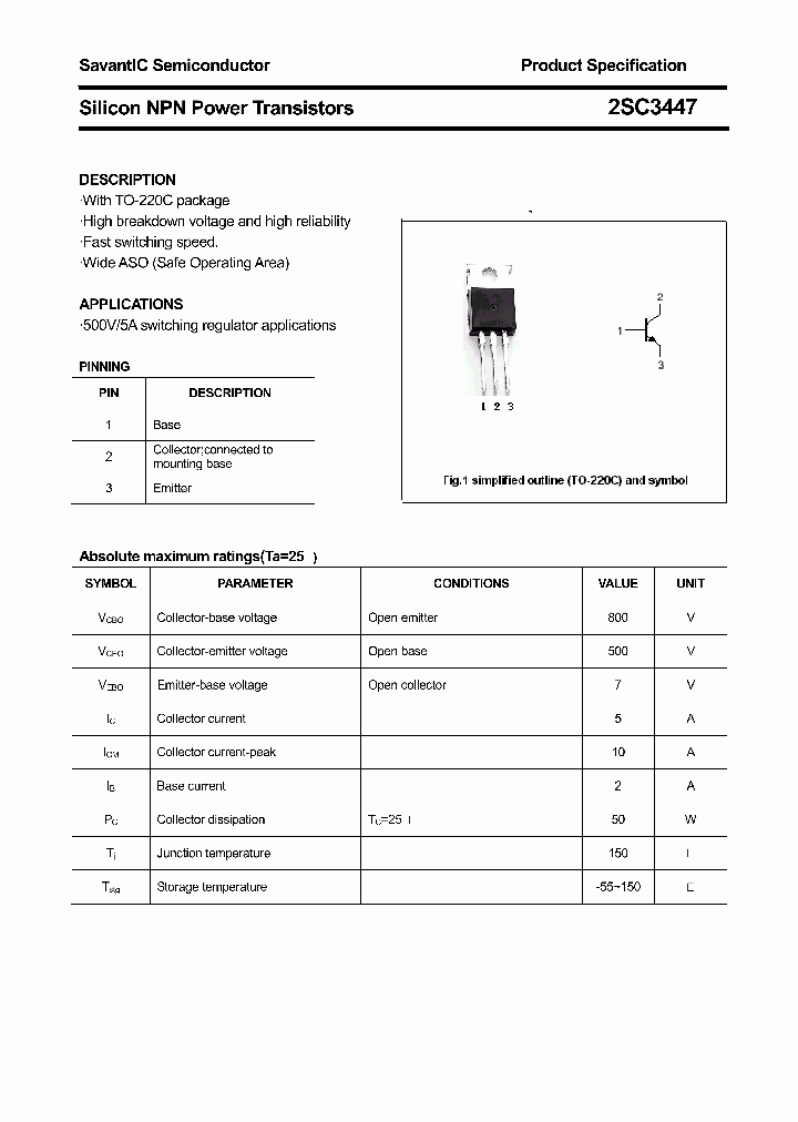 2SC3447_4402315.PDF Datasheet