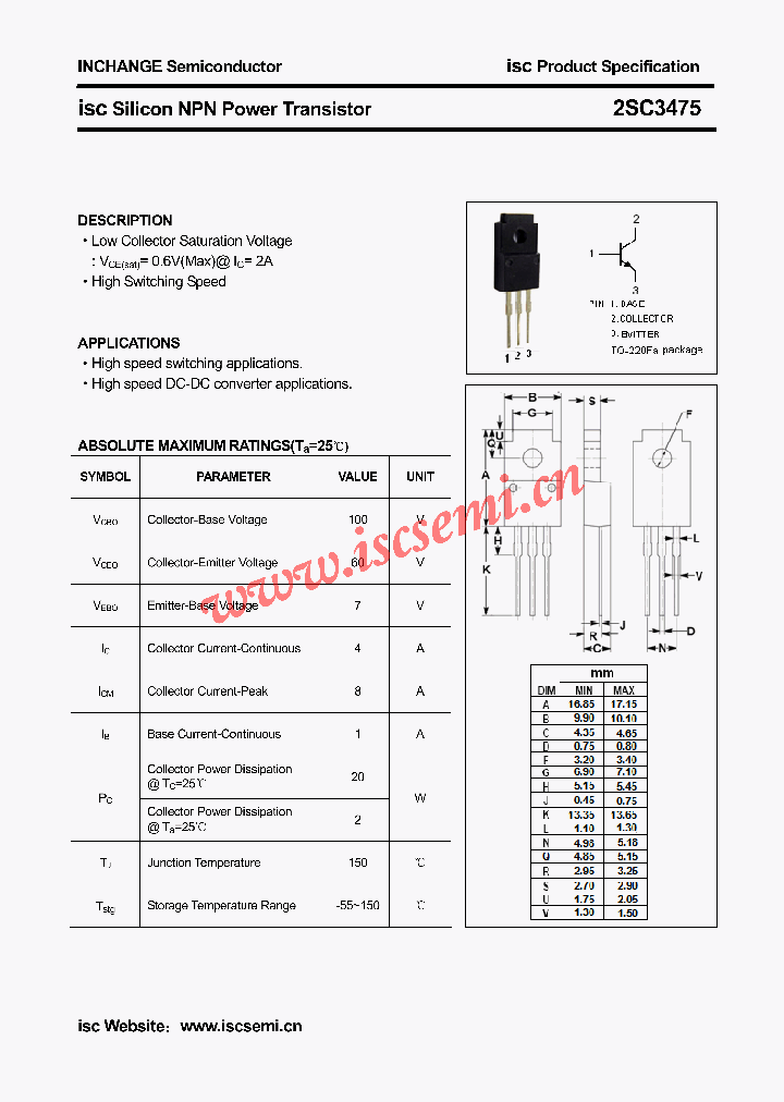 2SC3475_4718185.PDF Datasheet