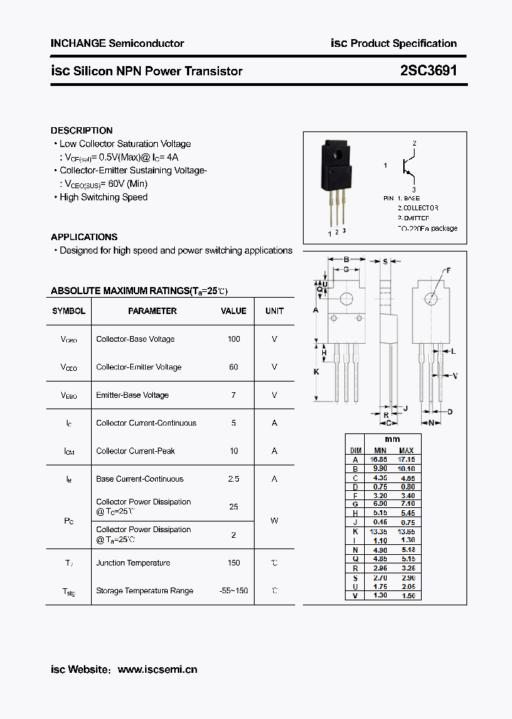 2SC3691_4279804.PDF Datasheet