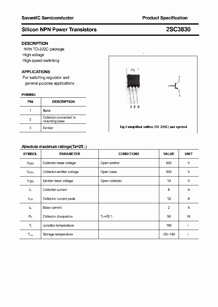 2SC3830_4485946.PDF Datasheet