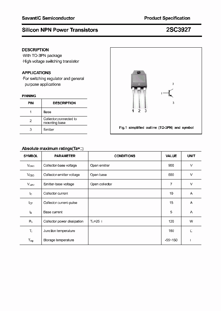 2SC3927_4376770.PDF Datasheet