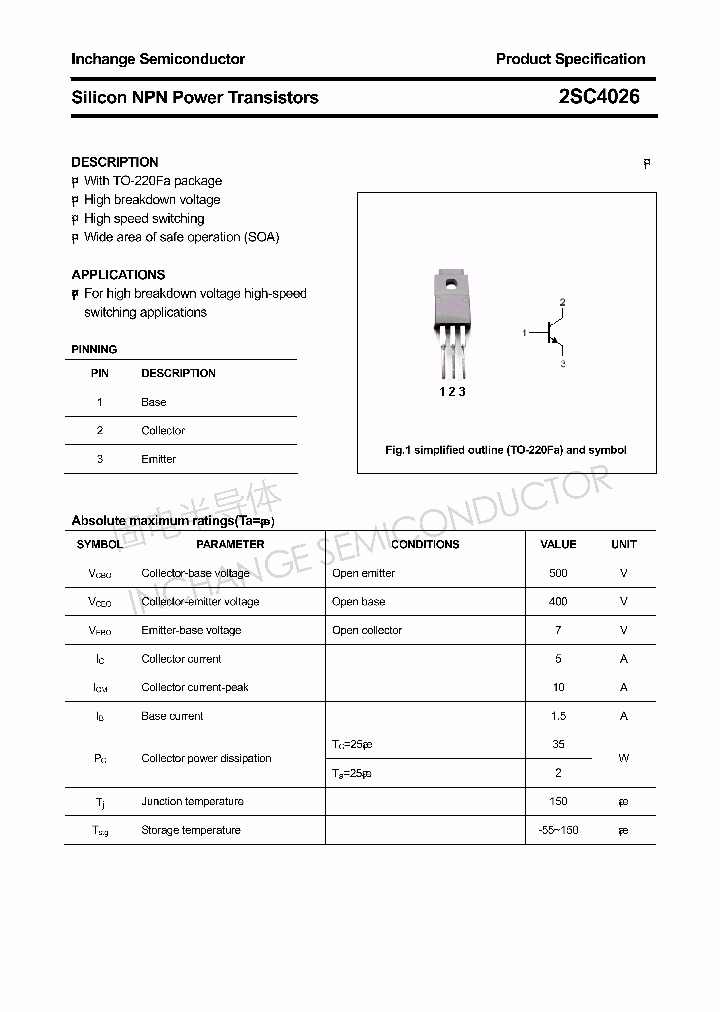 2SC4026_4311218.PDF Datasheet