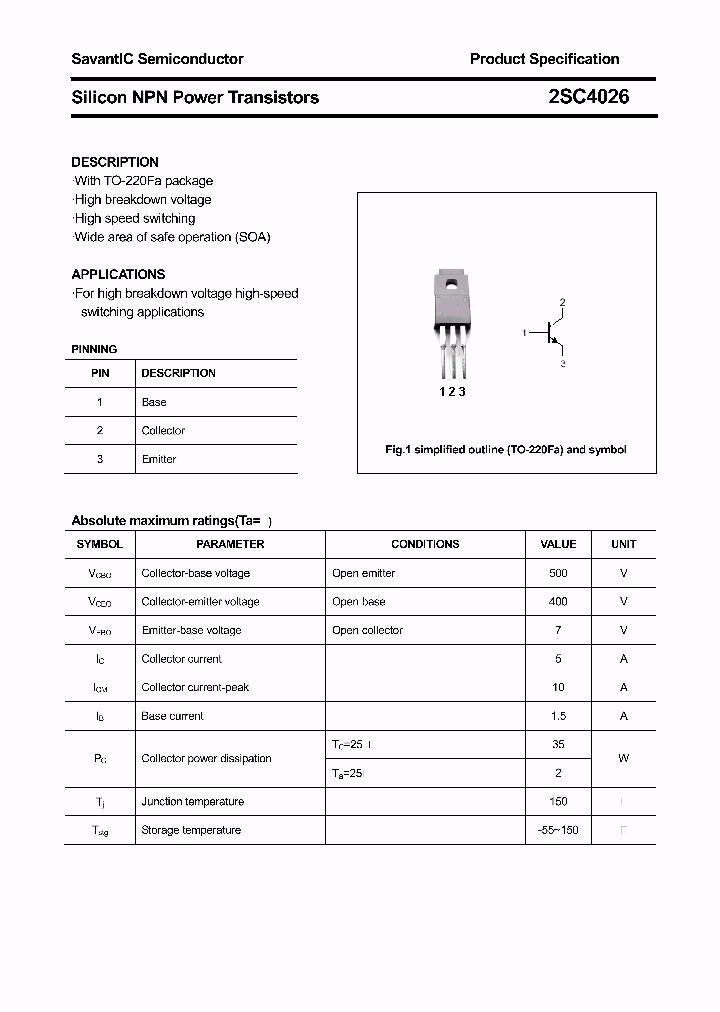 2SC4026_4727726.PDF Datasheet