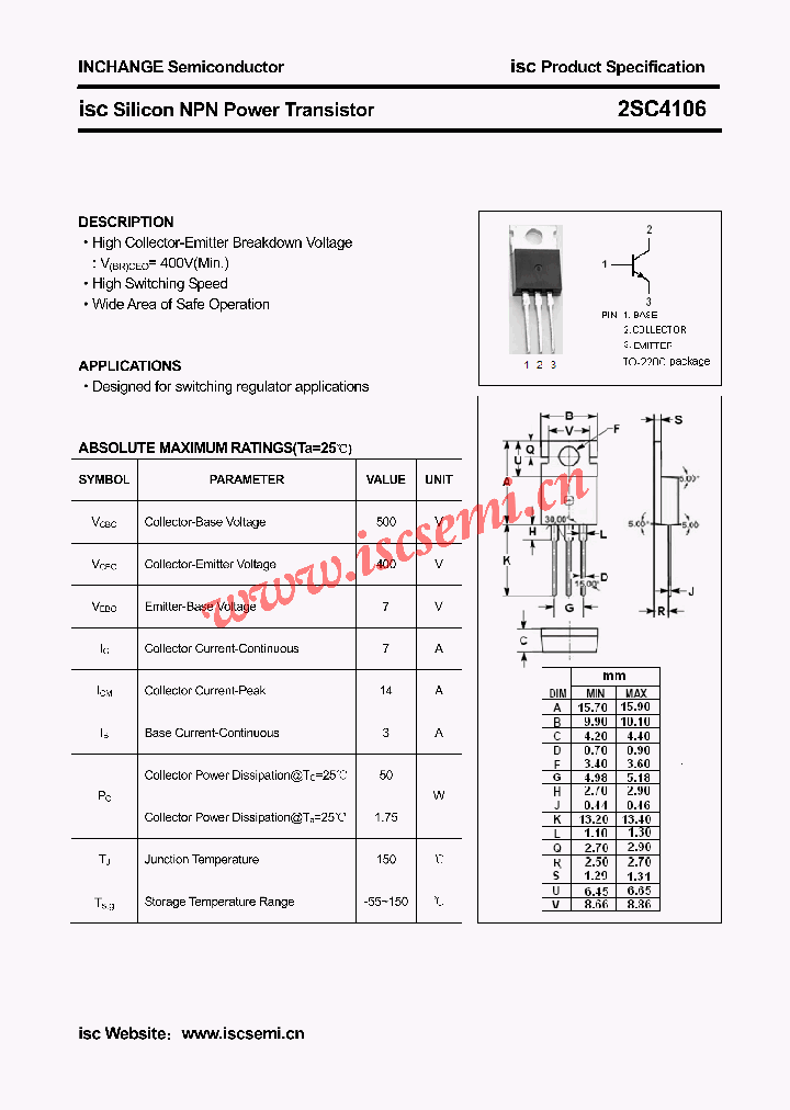 2SC4106_4395181.PDF Datasheet