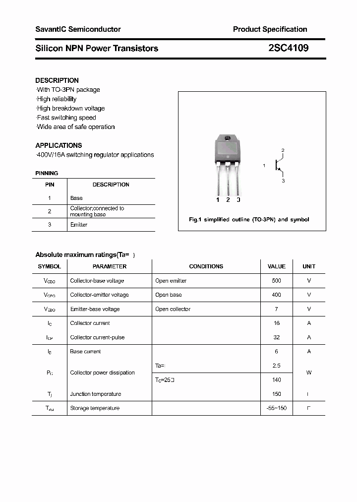 2SC4109_4388009.PDF Datasheet