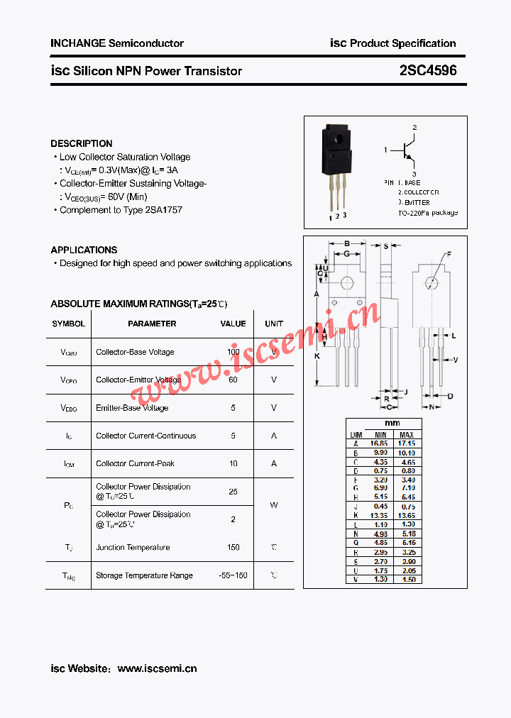 2SC4596_4809734.PDF Datasheet