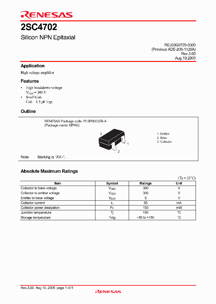 2SC4702_4247715.PDF Datasheet