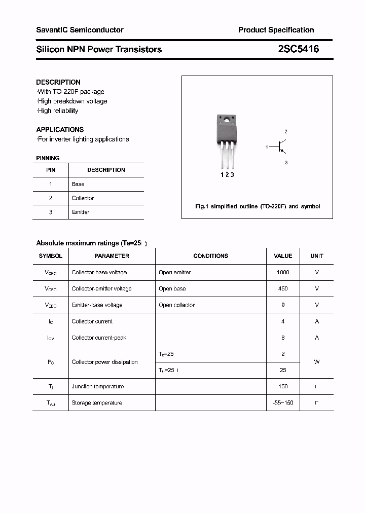 2SC5416_4439168.PDF Datasheet