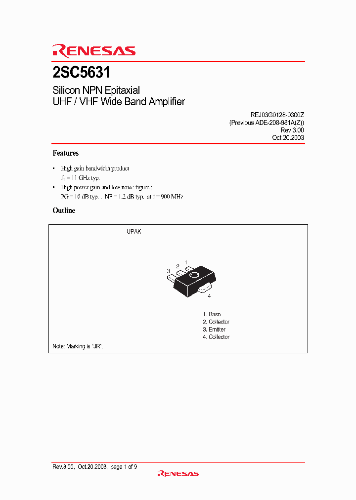 2SC5631_4286762.PDF Datasheet