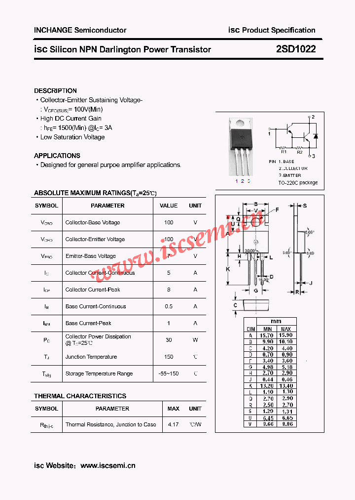2SD1022_4549721.PDF Datasheet