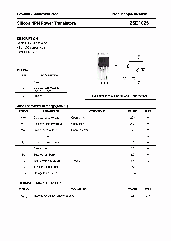 2SD1025_4418459.PDF Datasheet