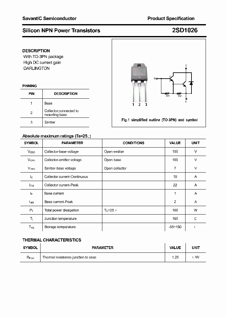 2SD1026_4387097.PDF Datasheet