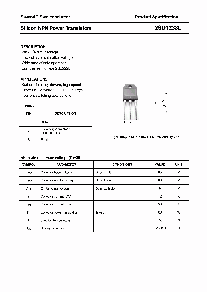 2SD1238L_4384459.PDF Datasheet