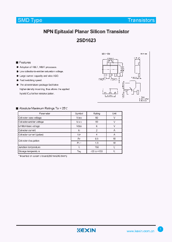 2SD1623_4279406.PDF Datasheet