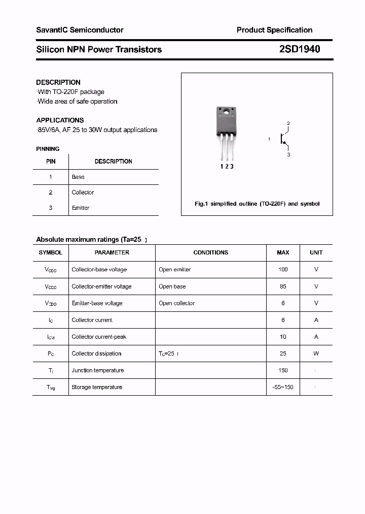 2SD1940_4396724.PDF Datasheet