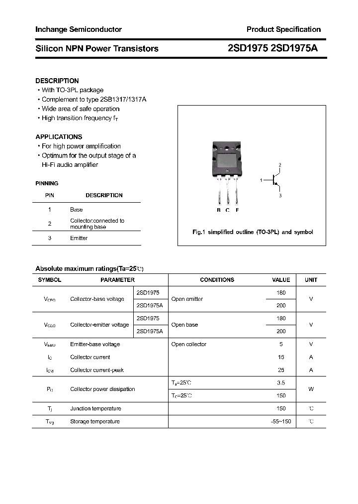 2SD1975A_4392077.PDF Datasheet