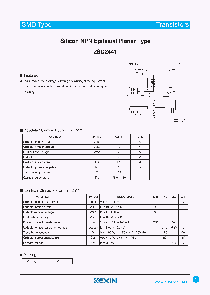 2SD2441_4336466.PDF Datasheet