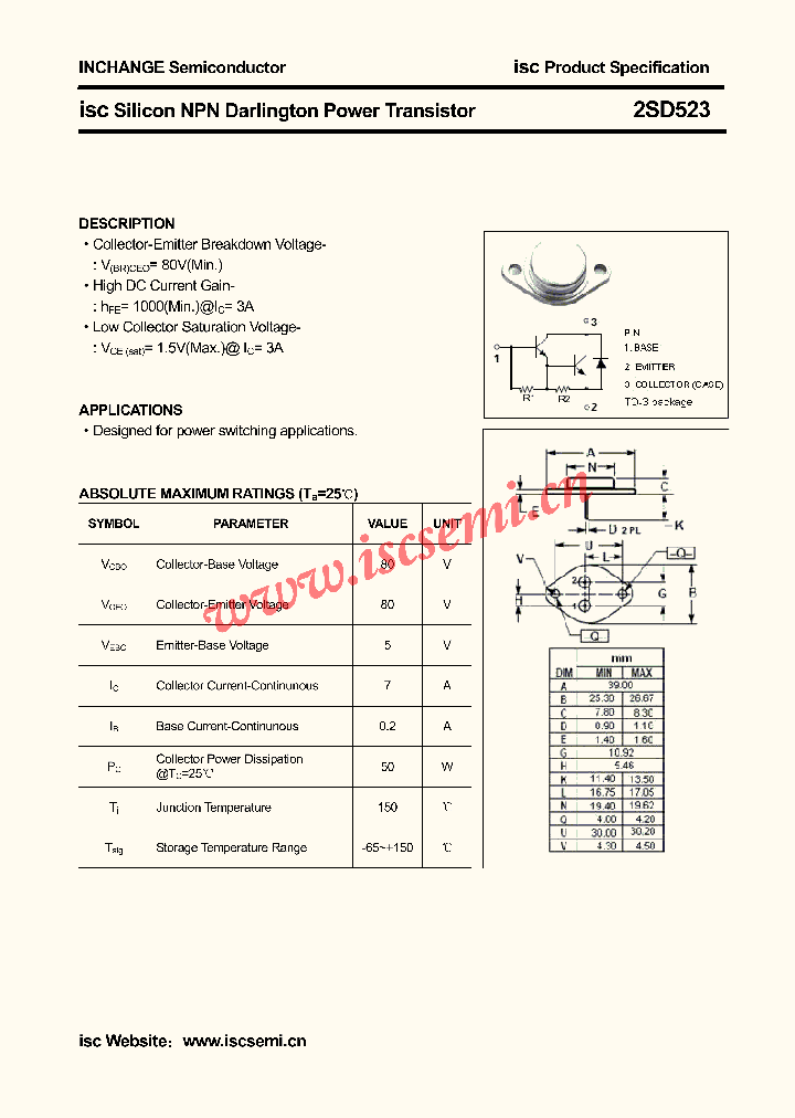 2SD523_4466135.PDF Datasheet