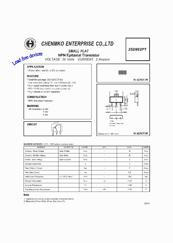 2SD882PT_4469236.PDF Datasheet