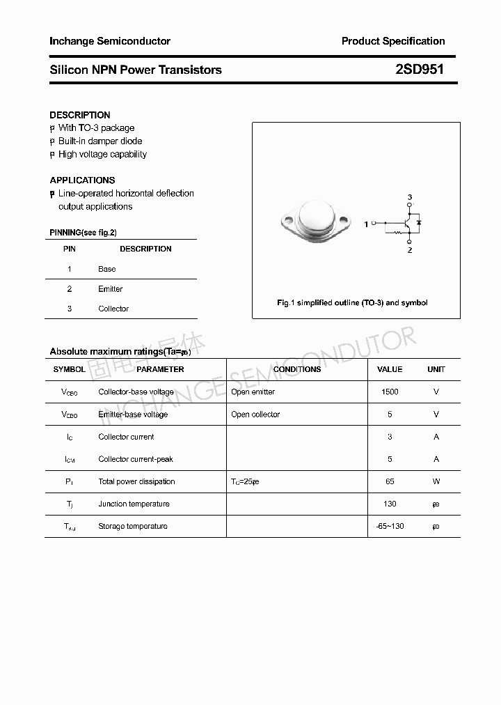 2SD951_4305702.PDF Datasheet