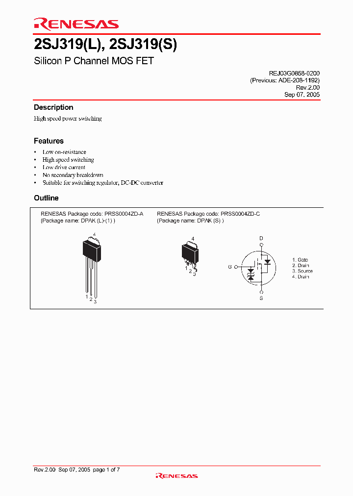 2SJ319STL-E_4349421.PDF Datasheet