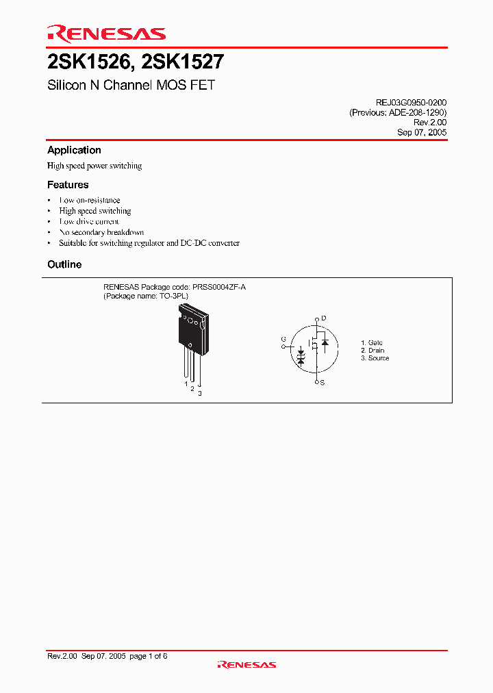 2SK1526-E_4346271.PDF Datasheet