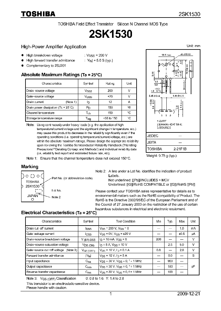 2SK153009_4570318.PDF Datasheet