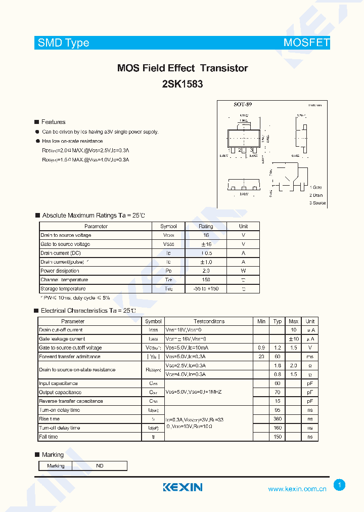 2SK1583_4336318.PDF Datasheet