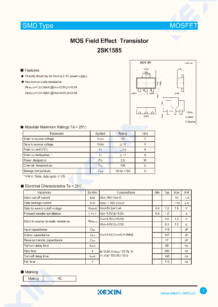 2SK1585_4336317.PDF Datasheet