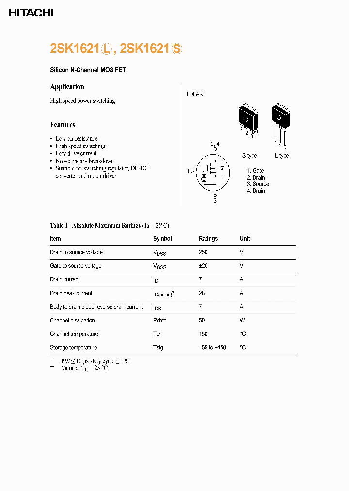 2SK1621L_4324215.PDF Datasheet