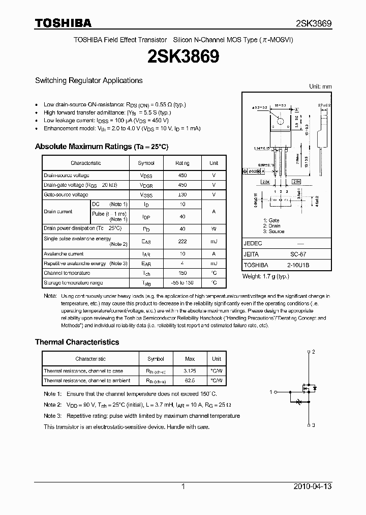 2SK386910_4595222.PDF Datasheet