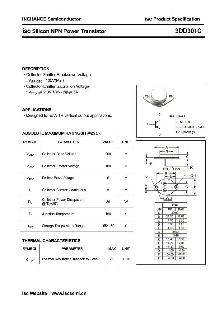 3DD301C_4296686.PDF Datasheet