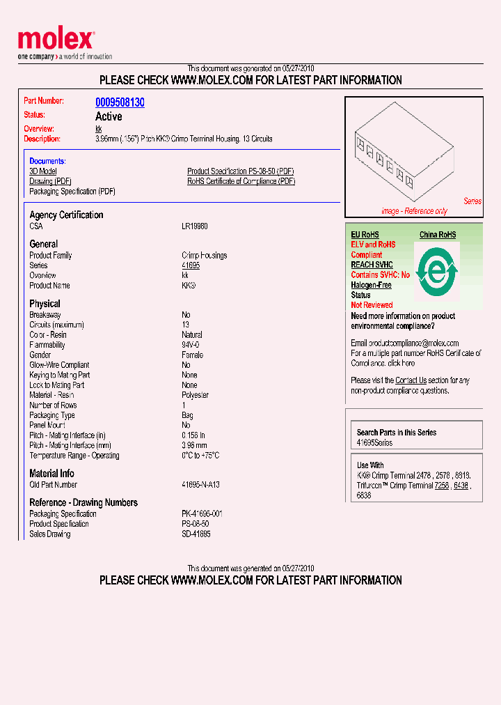 41695-N-A13_4858088.PDF Datasheet