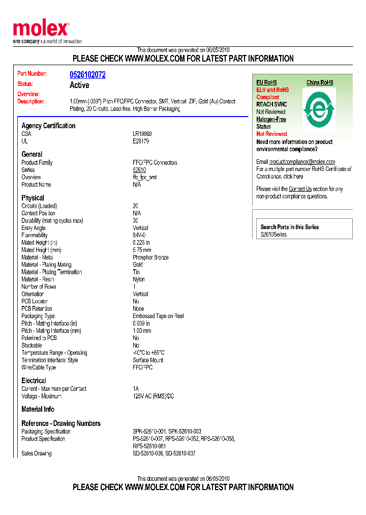 52610-2072_4874467.PDF Datasheet
