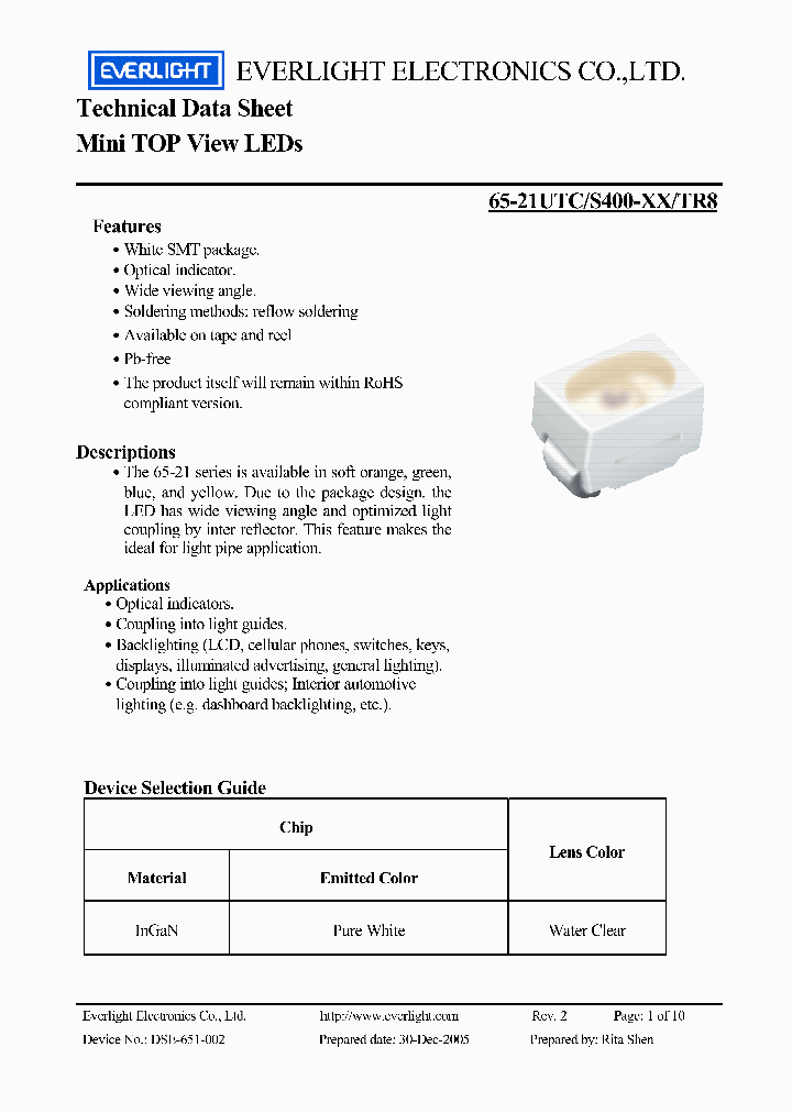 65-21UTC-S400-XX-TR8_4373056.PDF Datasheet