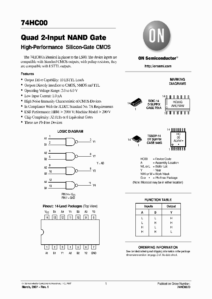 74HC00_4645394.PDF Datasheet