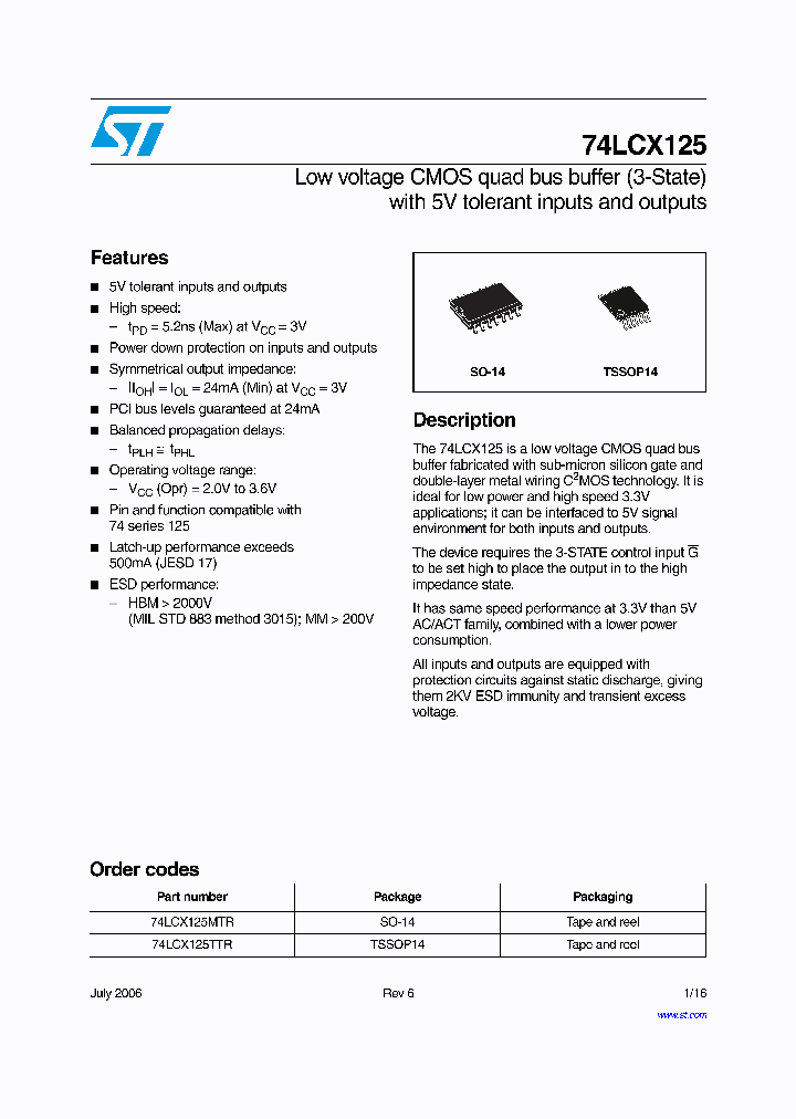 74LCX125_4246691.PDF Datasheet