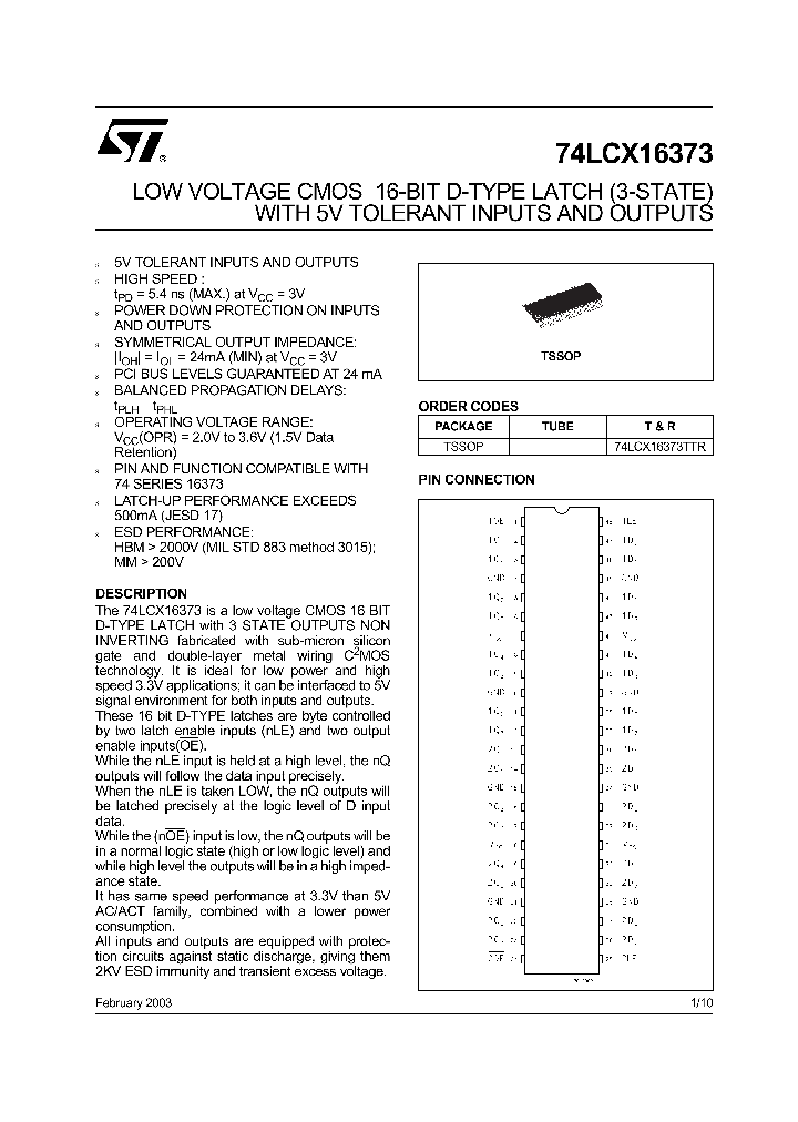 74LCX16373_4312094.PDF Datasheet