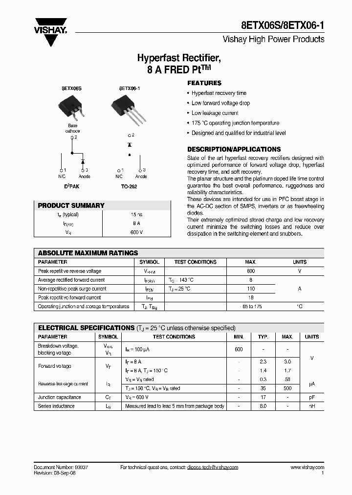 8ETX06-1_4352822.PDF Datasheet